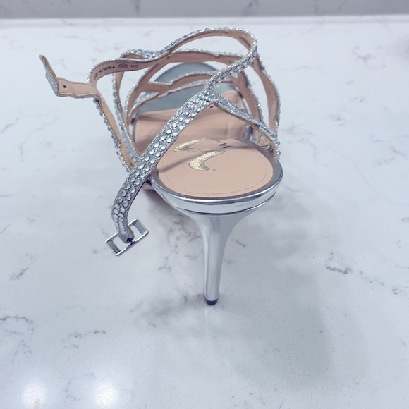 Silver Dress Heels - Picture 10 of 12